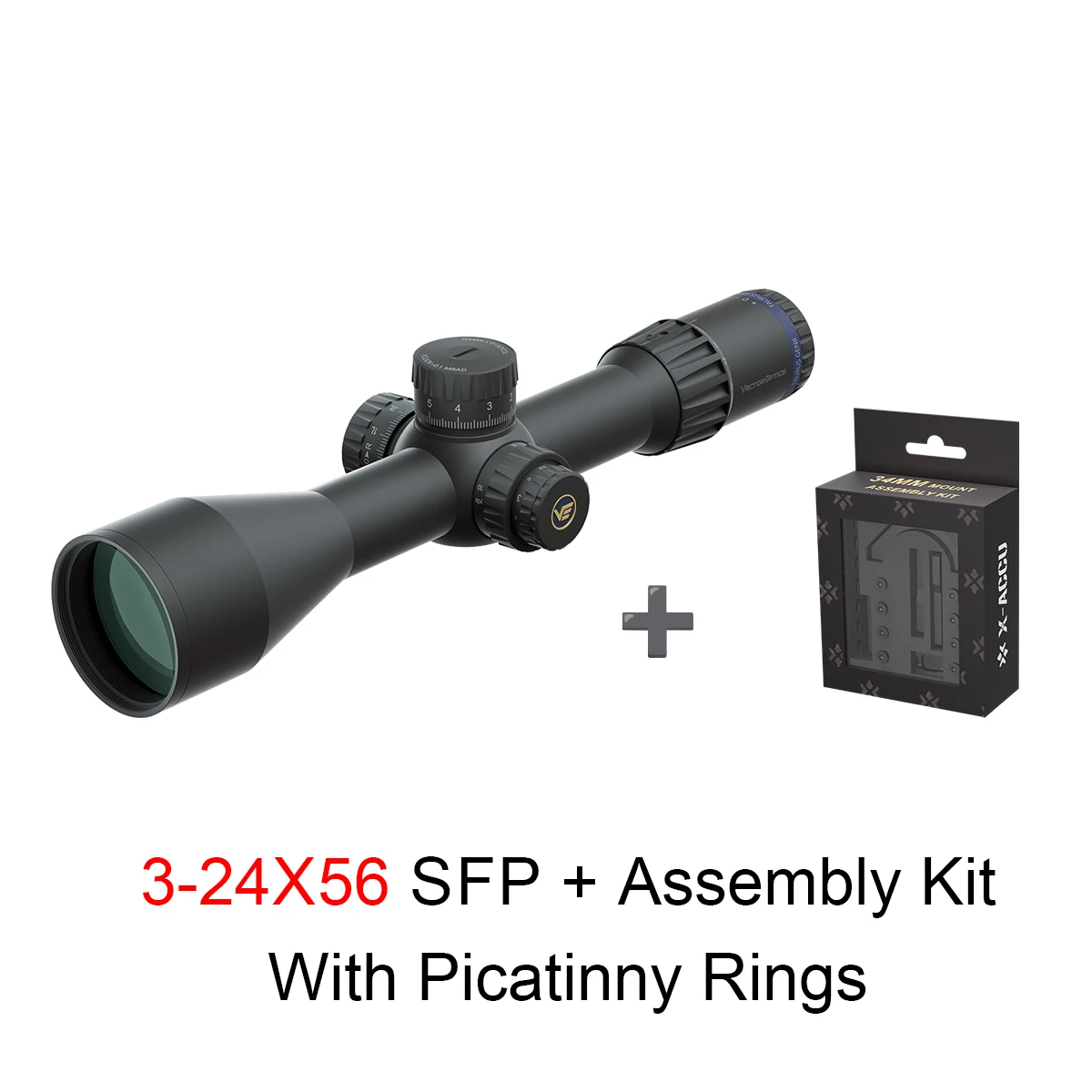 Vector Optics Tauron GenII 3-24x56/4-32x56 SFP Riflescope