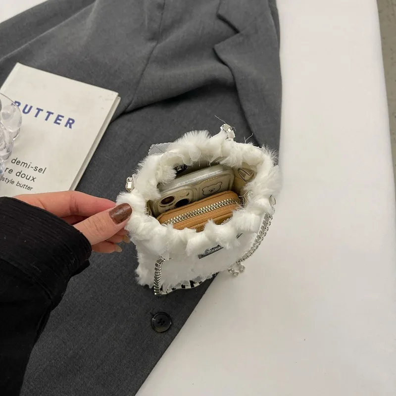 Mini Shoulder Bag Square Fashionable Simple Flower Style Evening Bags for Women Casual Shopping Phone Pouch Coin Purses Card Bag