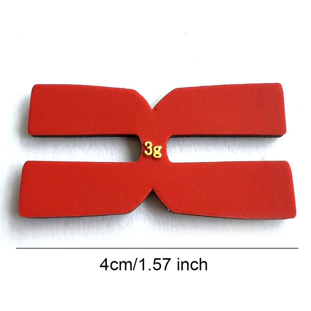 6pc 3g Tennis Racket Weight Balance Strips Tennis Badminton Racquet H-Shaped Sports Silicone Racquet Weight Balance Tapes for tennis accessories