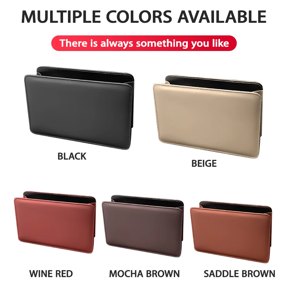 Portable Car Trash Can Hanging Mini Vehicle Garbage Organization With Lid Multifunctional Folding Automotive Garbage Storage Box