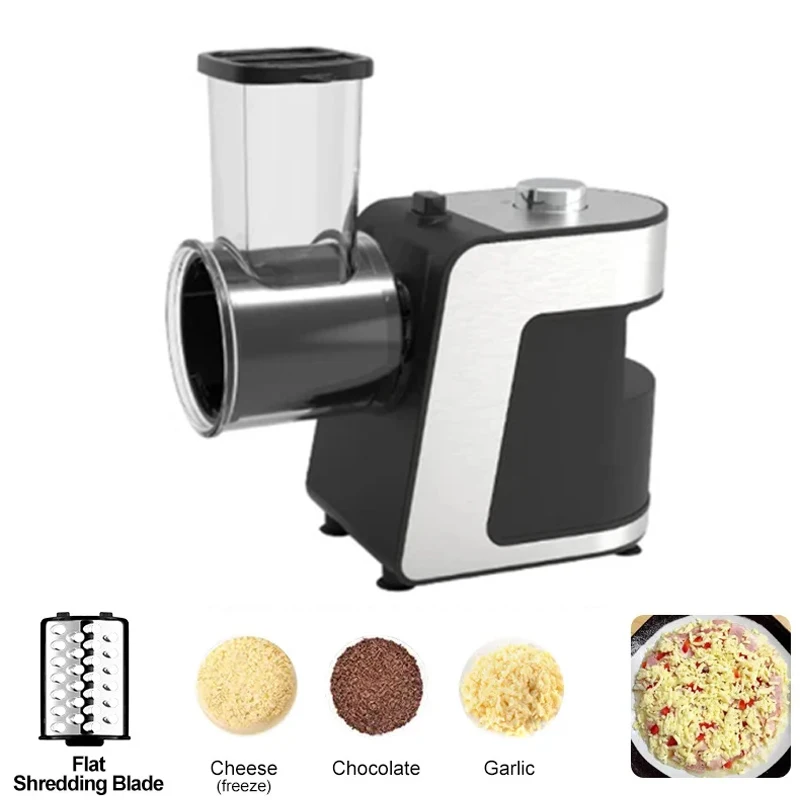 

Multi Functional Electric Vegetable Slicer Vegetable Cutting Machine Carrot Potato Shredder Machine Rotary Cheese Grater