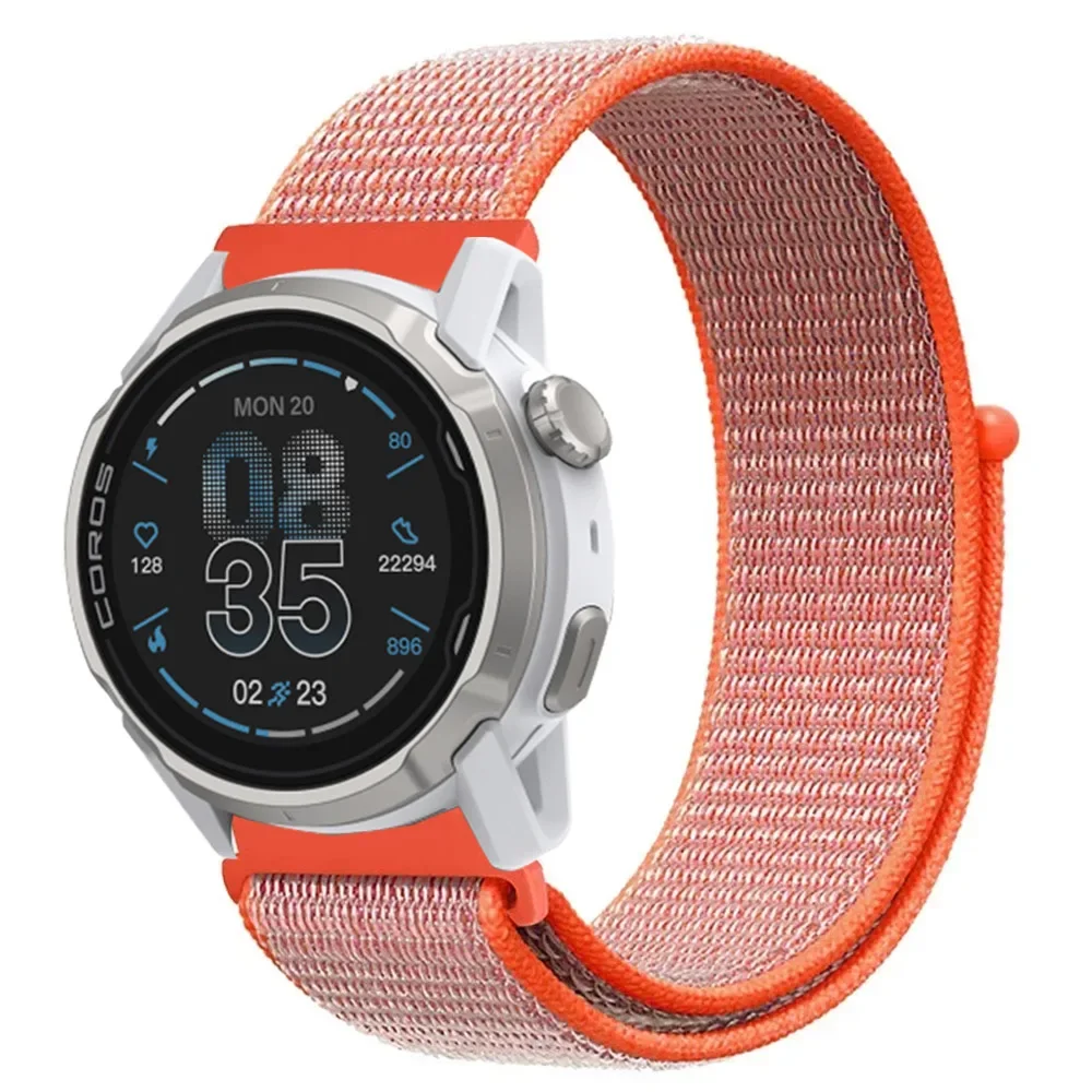 Nylon Loop Strap - Comfortable Sport Bracelet Replacement Band, 20/22mm
