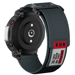 Enhanced Tactical Nylon Band - Ultra Elastic Loop Strap for Smartwatch Sport Bracelet (DU)