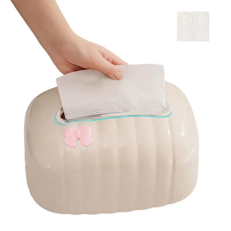 

Tissue Holder OrganizerTissue Storage Case With Lid Dustproof Baby Wet Wipe Dispenser F-lip CoverTissue Dispenser Box For Desk