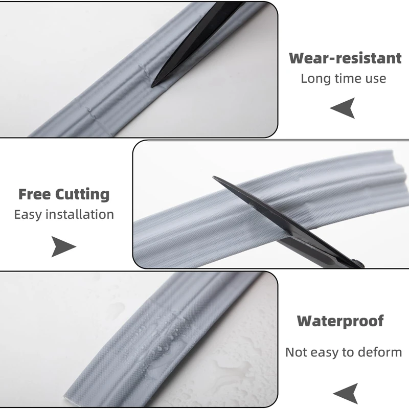 Door Seal Strip Sealing Strip Tape Window Seal Strip Sealing Tape Sealing Strip Rubber Seal Strip Rubber Door Weatherstripping Door Weatherstripping Door Draft Stopper Silicone Seal Strip Door Windows Seal Strip Self Adhesive Waterproof Dustproof Sealing Tape Insect Noise Wind Stopper Weather Stripping