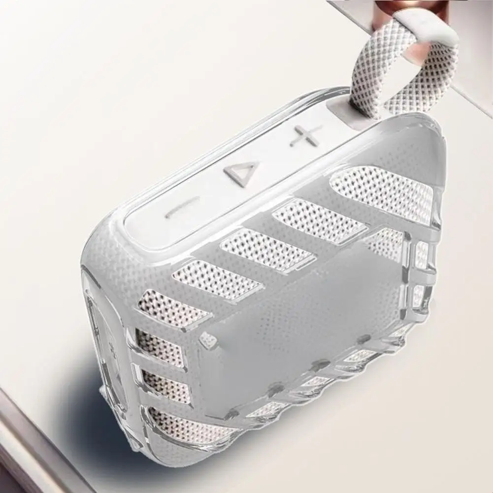 TPU Transparent Case For JBL GO Drop-Proof Anti-Scratch
