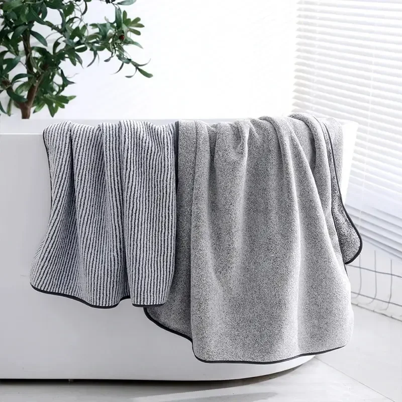 Women's Thickened Bath Towels for The Body Microfiber Men's Towel for Gym Sports Shower Robe Spa Bath Home
