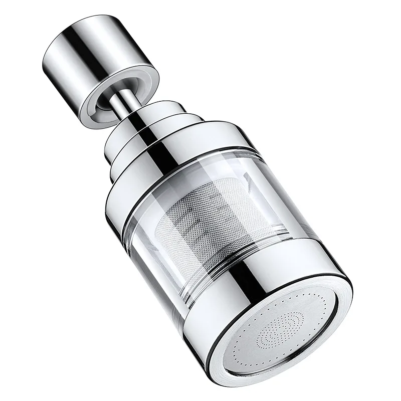 Kitchen Faucet Spray Head Filter Stainless steel filterBathroom Faucet Shower Filter Adjustable 360° Rotary Splashback Tap Nozzl 5