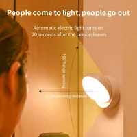 Xiaomi Night Lamp With Motion Sensor Light Rechargeable Wireless LED bar Lighting 360 Rotating Magnetic For Room Bedside Table 2