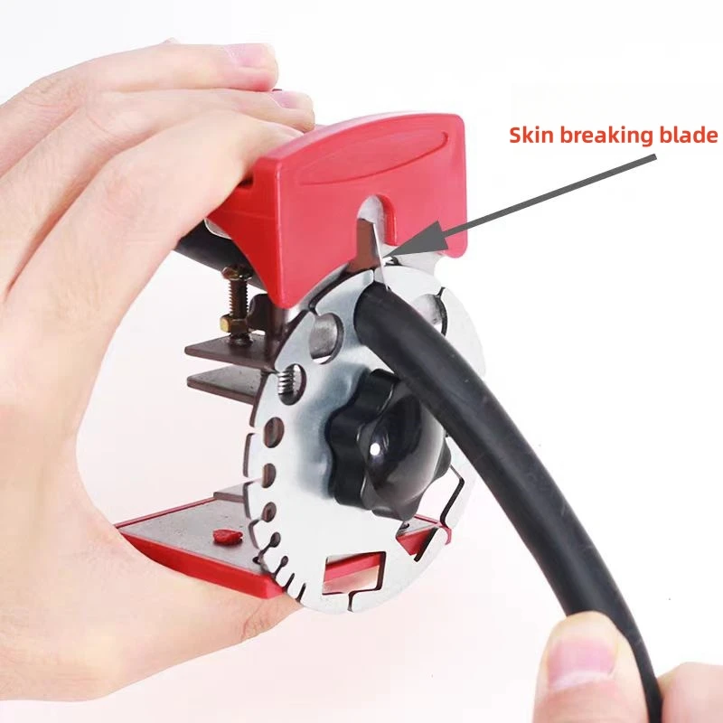 Wire Electrician Cable Cutter Universal Handheld Quick Stripper Portable Electric Wire Stripper Multi-Tool Crimping Tool 2030