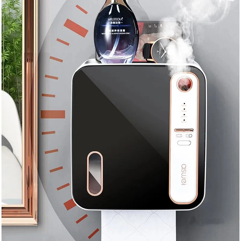 Multifunction Toilet Paper Box with Aromatherapy