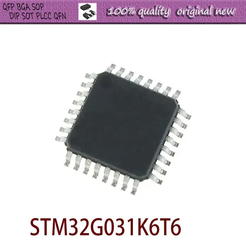 

NEW 10PCS/LOT STM32G031K6T6 STM32G STM32G031 STM32G031K STM32G031K6 LQFP-32