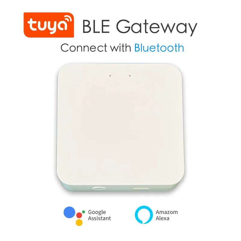 

Tuya WiFi Smart Gateway Bluetooth-Compatiable Mesh Wired Hub Work with Tuya Smart App Voice Control Via Alexa Google Home