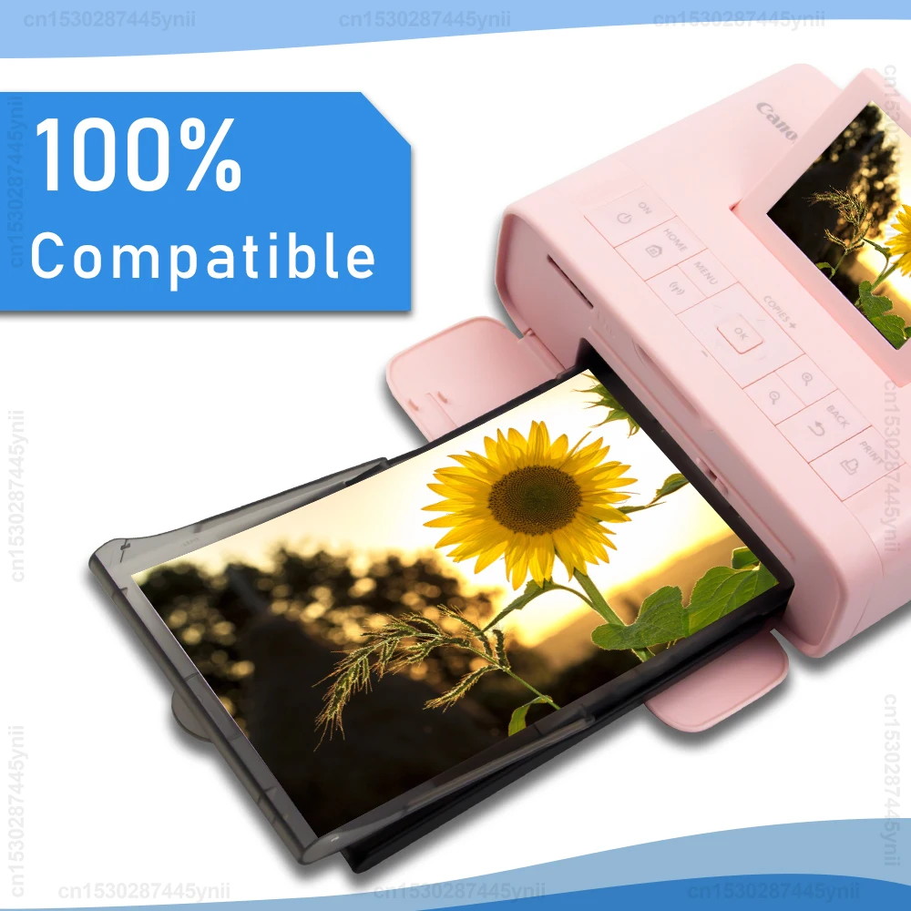 캐논 셀피 잉크 카세트, 호환 6 인치 컬러 카트리지, 캐논 셀피 CP1300 CP1200 1000 910 900 포토 프린터용, 1 개, 2 개, 3 개