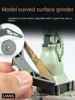 LIANG Model Making Tool 0233 Model Handheld Surface Polisher Angle Adjustable First/Second Generation 1