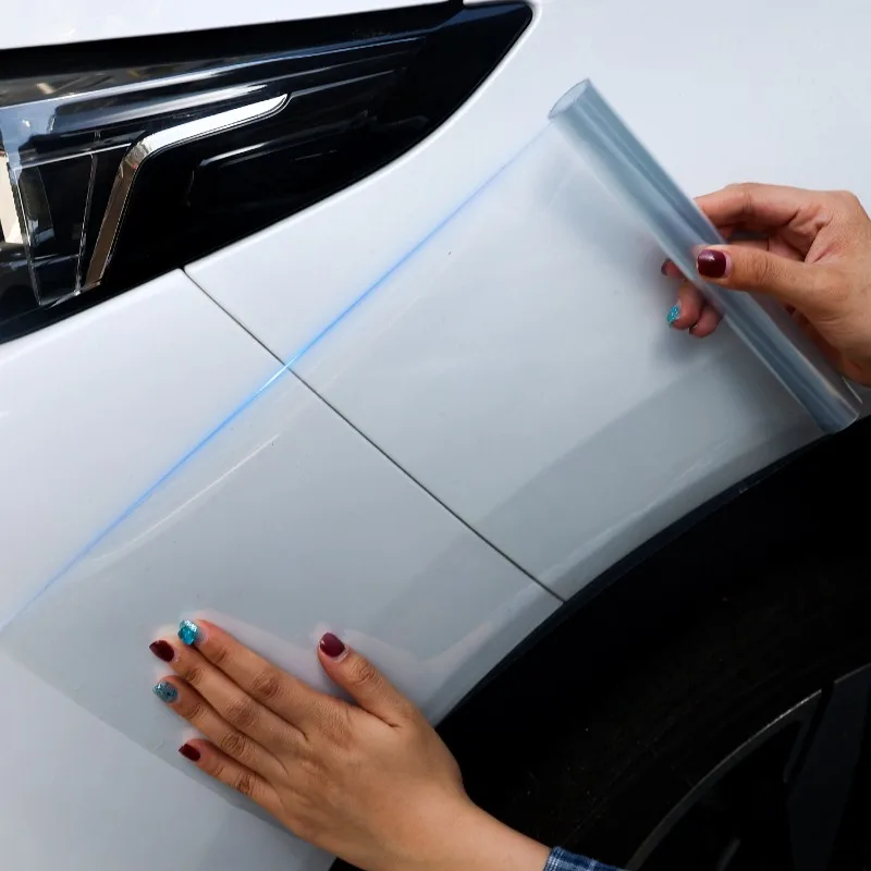 Premium Scratch-Resistant Clear Protective Car Film - Waterproof Bumper Shield