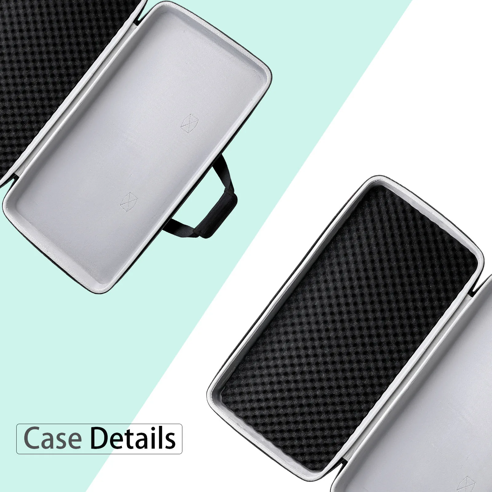 XANAD EVA Hard Case for RANE ONE/Hercules Inpulse T7 2 Deck or Pioneer DDJ-SX/SX2/SX3 Protective Carrying Storage Bag(only case)