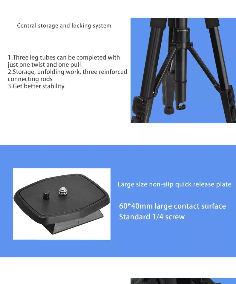 Fosoto Q111H Tripod