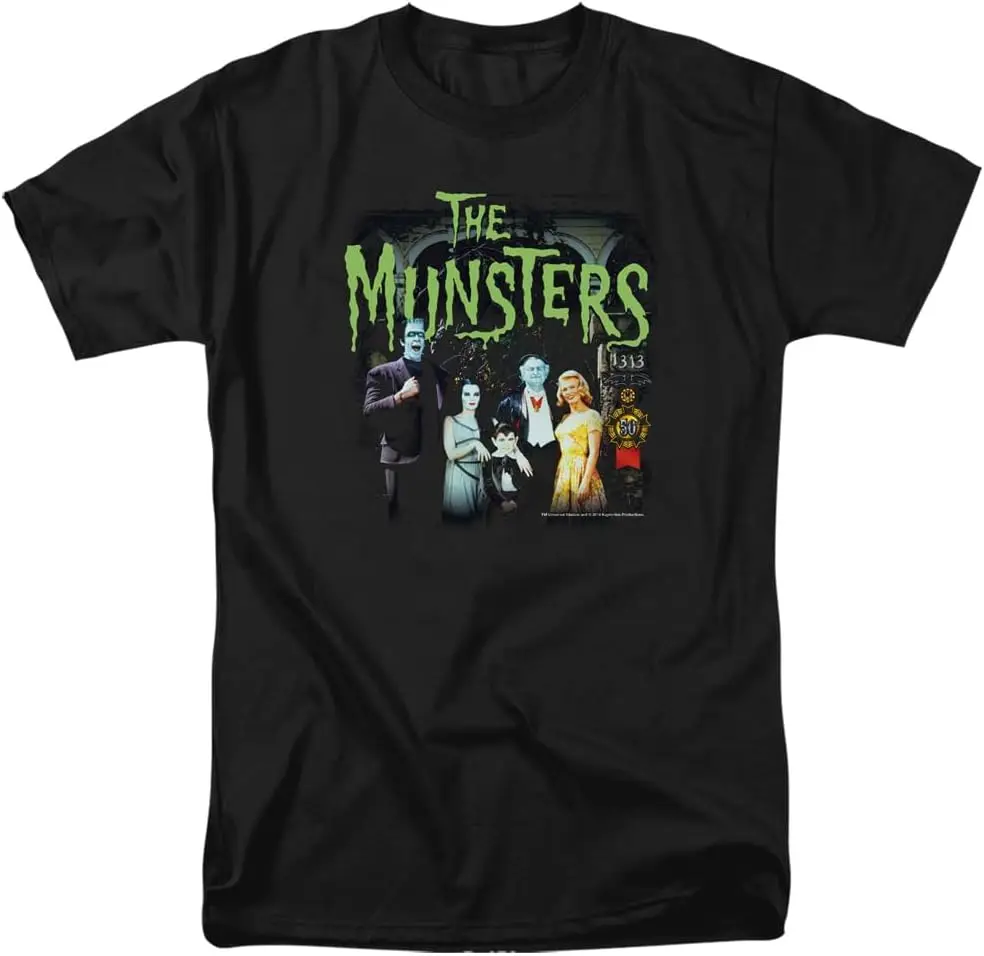 

Футболка унисекс для взрослых Popfunk Classic The Munsters 1313 50 лет