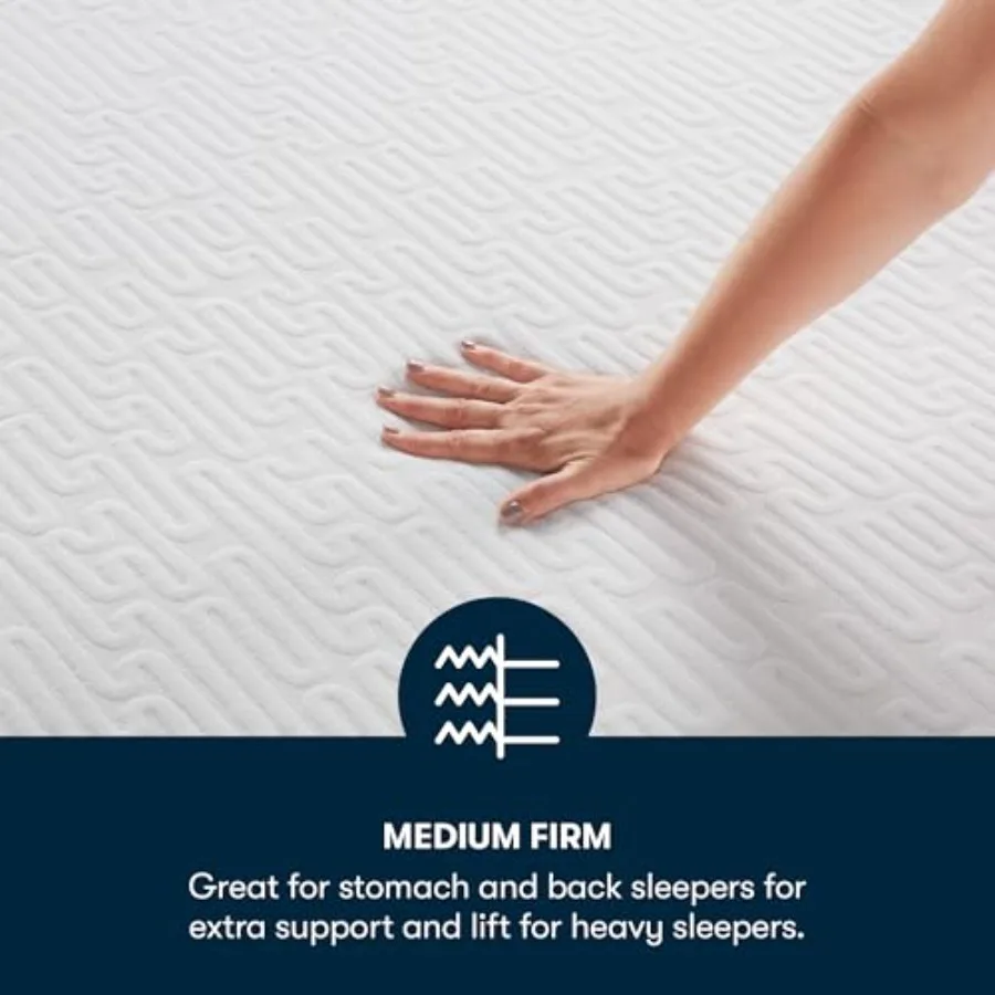 7 inch Cooling Gel Memory Foam Mattress Twin Size for Ewe MediumFirm Supportive Sleeping Surface with CertiPurUS Certification