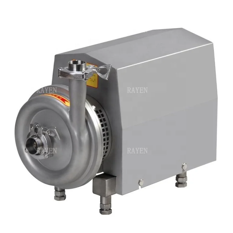 

China Sanitary Milk Water Self-Suction Self-Priming Homogenizer Lobe Centrifugal Pump China Milk Pump