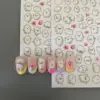 Newest The Boy and the Heron 3d Nail Art Sticker Nail Deco Slider TSC-514 1