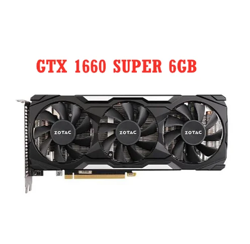 Zotac Geforce Gtx 1660 Super X-Gaming Schede Grafiche Gpu Map Per Nvidia Gtx1660S 6Gb 12Nm 1660 Gtx 1660 S Video Card Gaming
