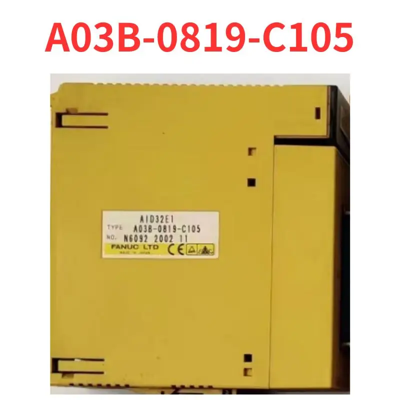 

Second-hand A03B-0819-C105 IO module test OK Fast Shipping