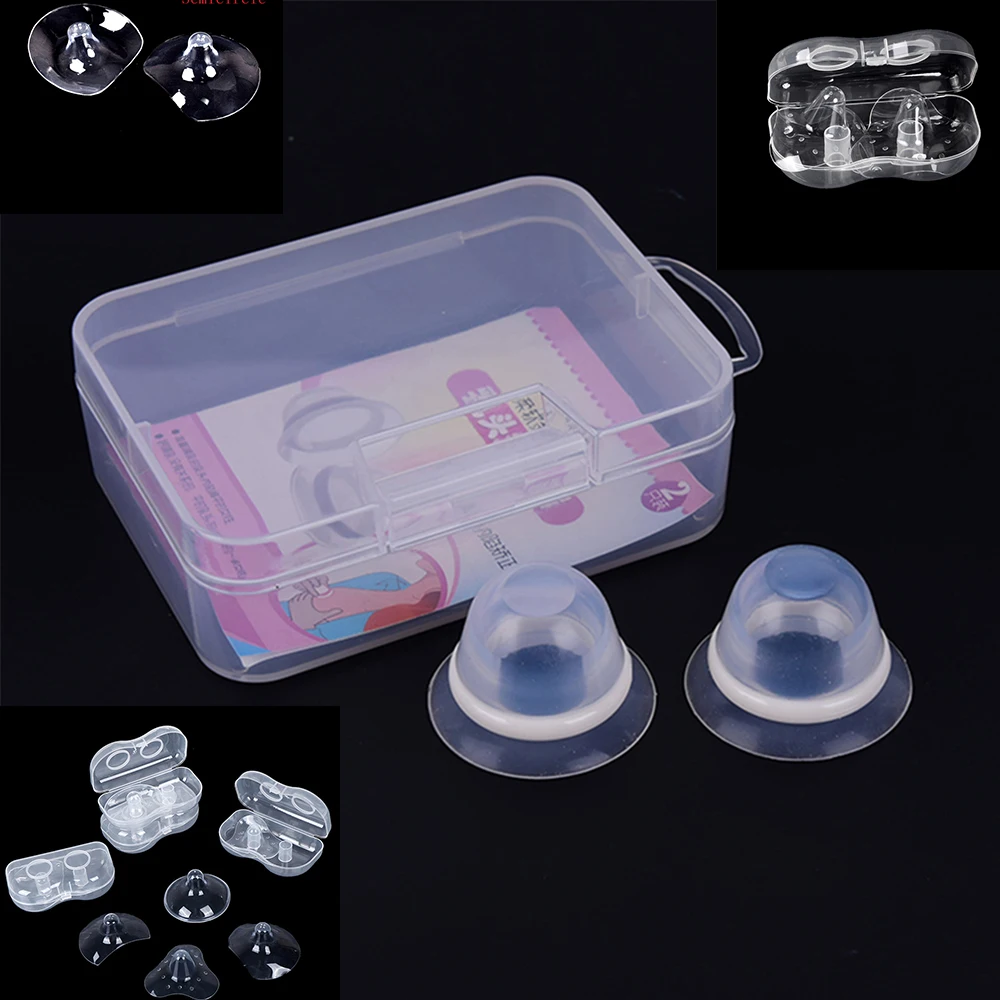 

1Set Silicone Nipple Corrector Nipple Clip for Flat Inverted Nipples Braces Niplette Correction Clamps Corrector