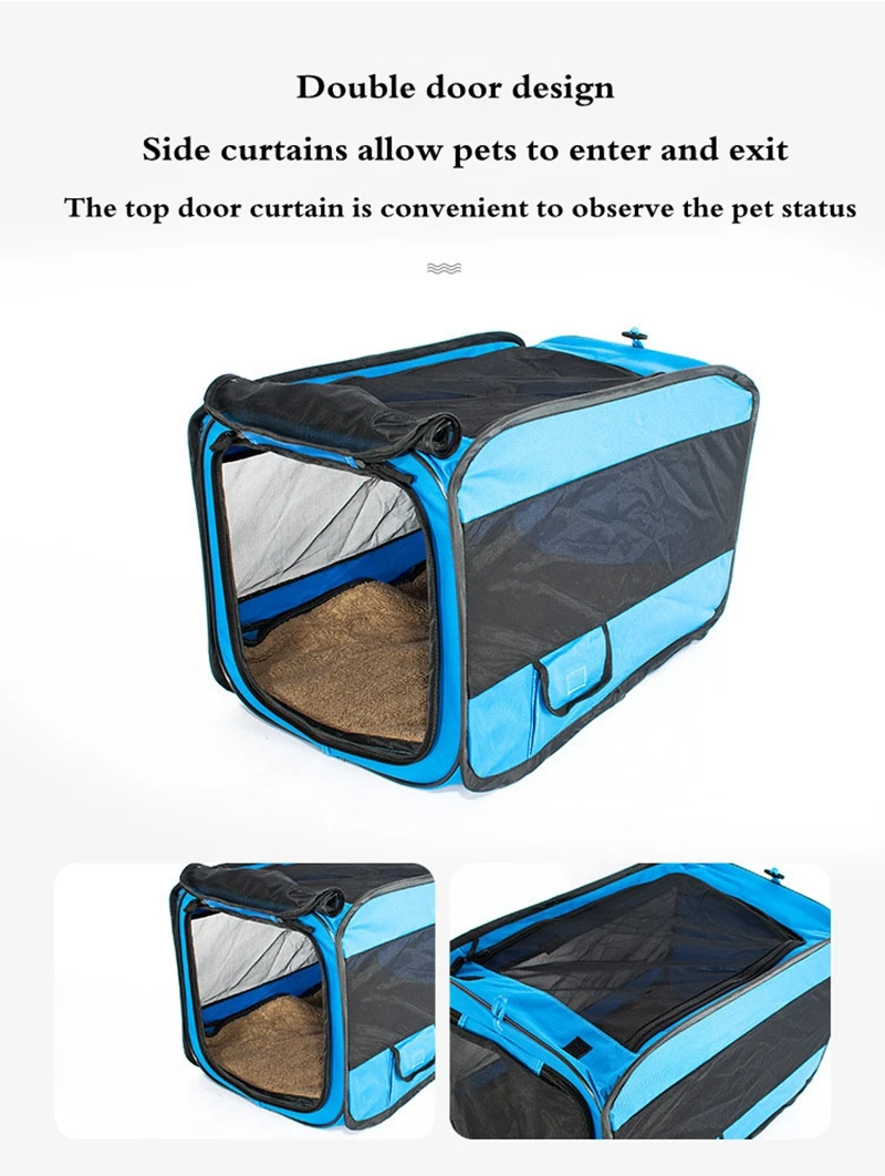 Travel Carriers Portable Foldable for Large Dogs