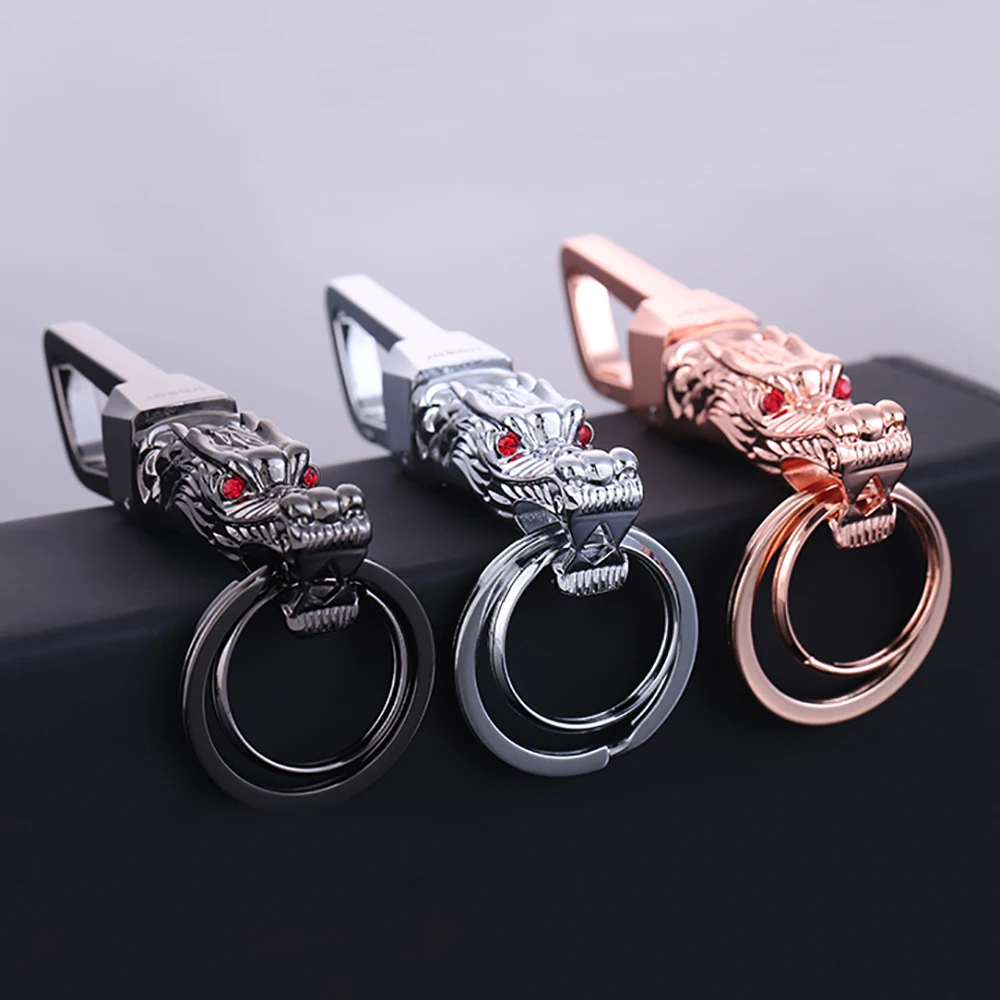 Jobon High-Grade Car KeyChain Custom Lettering Men Women KeyChains Men Key  Holder Ring Best Gift Jewelry Fashion Bag Pendant