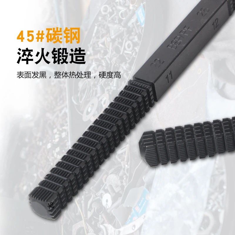 Thread Repair File Metric Thread Restoration Repair File Cleans Damaged Threads Pitch Metal Hardware DIY Hand Tools thread repair file