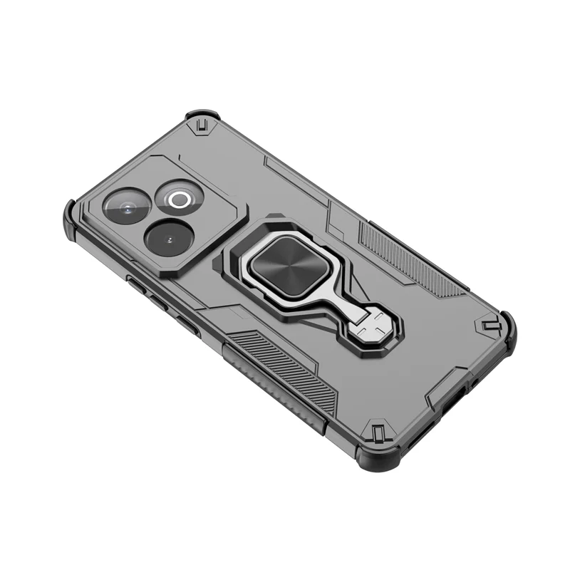 Enhanced Armor Phone Case with Camera Protection and Magnetic Ring Holder - Compatible with GT7 5G