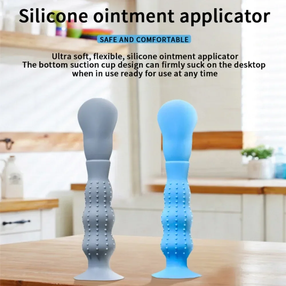 1 pc Silicone Pet Ointment Applicator Pet Multi-functional Silicone Ointment Applicator Is Easy To Use Eye Cleaning and Beauty