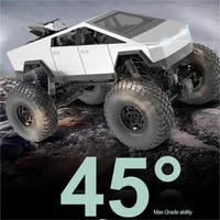1/8 2.4G RC Large Pickup Truck High Speed Four-wheel Drive Climbing Vehicle With Lights Sound Kids Toys Off-road Car Boys Gift 2