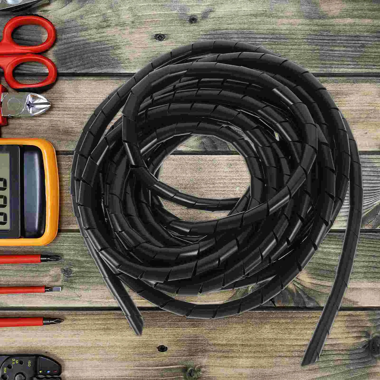 

Cable Tape Organzier Protective Case Wire Management Sleeve Cord for Spiral