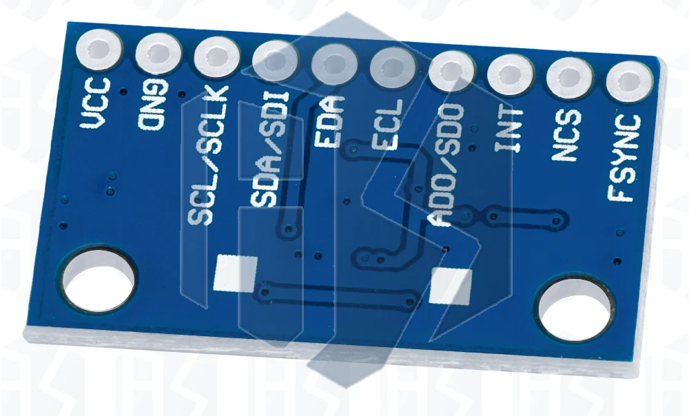 1 ~ 4pcs MPU-GY-9250 9-Achsen-Sensor i2c/spi Kommunikation Thriaxis Gyroskop + dreiachsiger Beschleunigung messer + dreiachsiges Magnetfeld – Detail 13