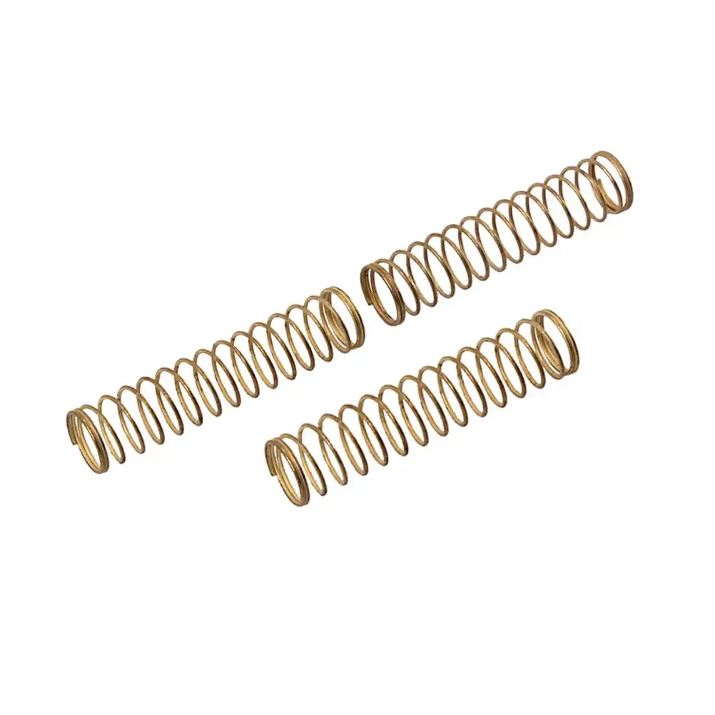3 Pcs Long Spring Trumpet Repairing Parts Brass Spring For Woodwind Instrument Parts Musical Instruments Accessories Trumpet Set