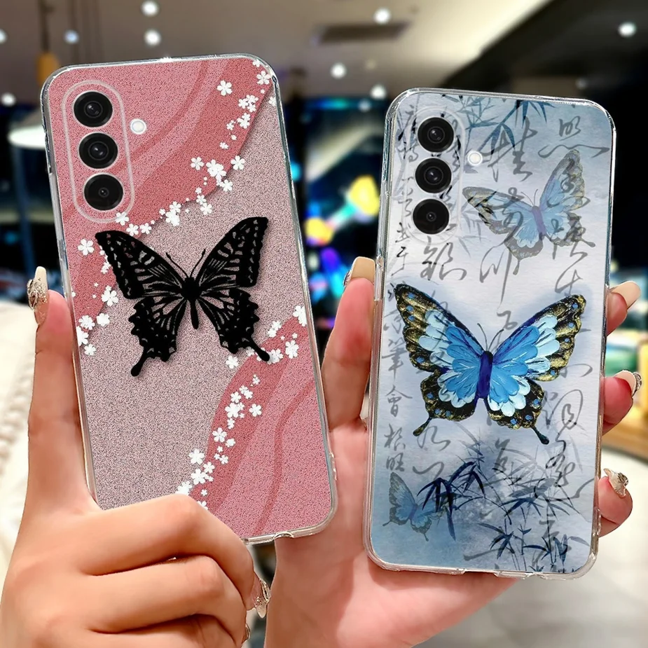 Fashionable Painted Soft Silicone Case – Stylish Protective Cover