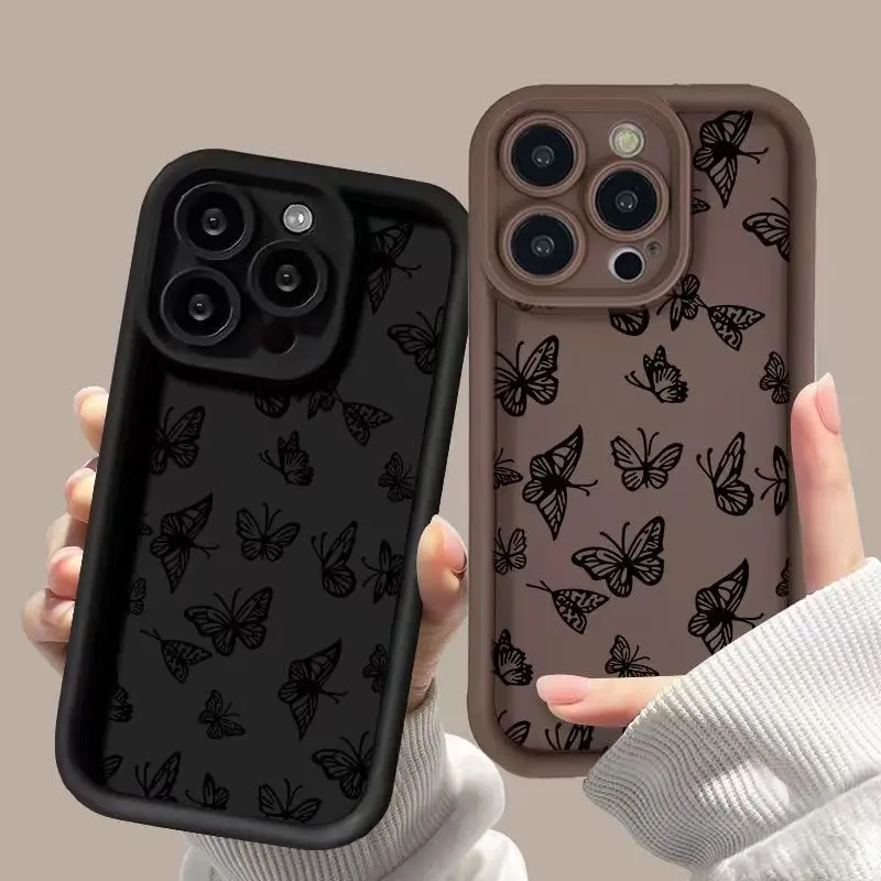 Elegant Butterfly Soft Matte Phone Case