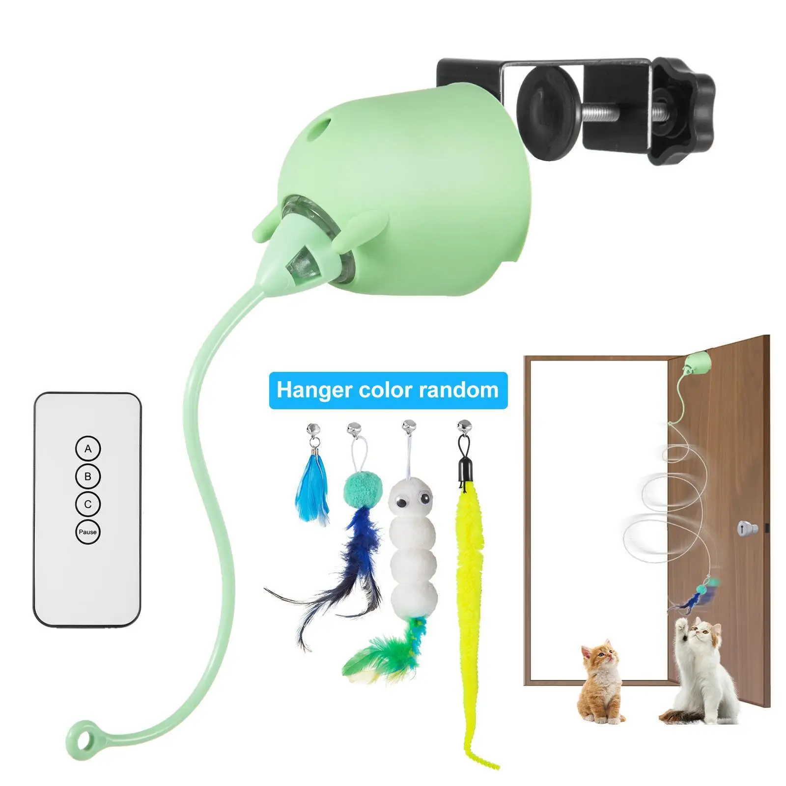 Interactive Cat Toy Gift Electric Kitten Toy for Playing Enrichment Birthday Interactive Cat Toy Gift Electric Kitten Toy for Playing Enrichment Birthday
