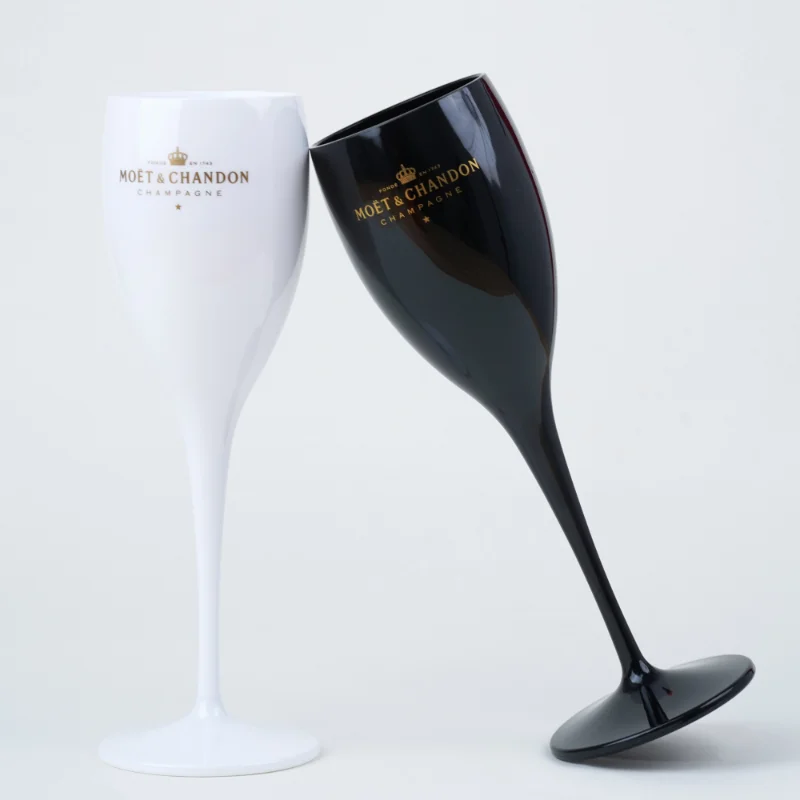 Veuve Clicquot Flutes Glasses Plastic Wine Glasses Dishwasher-safe White  Acrylic Champagne Glass Transparent Wine Glass