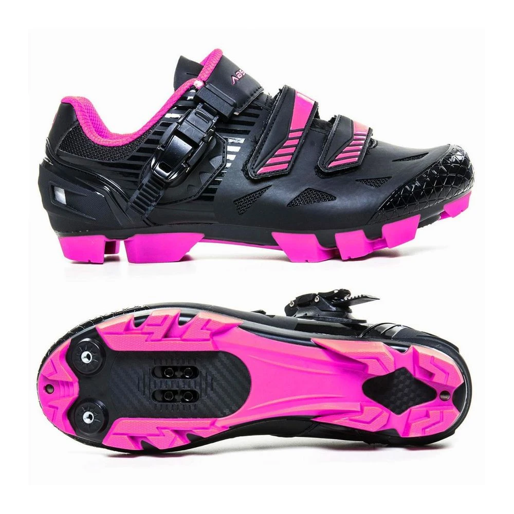 Zapatillas de ciclismo para mujer, calzado para de montaña, de ciclismo| -