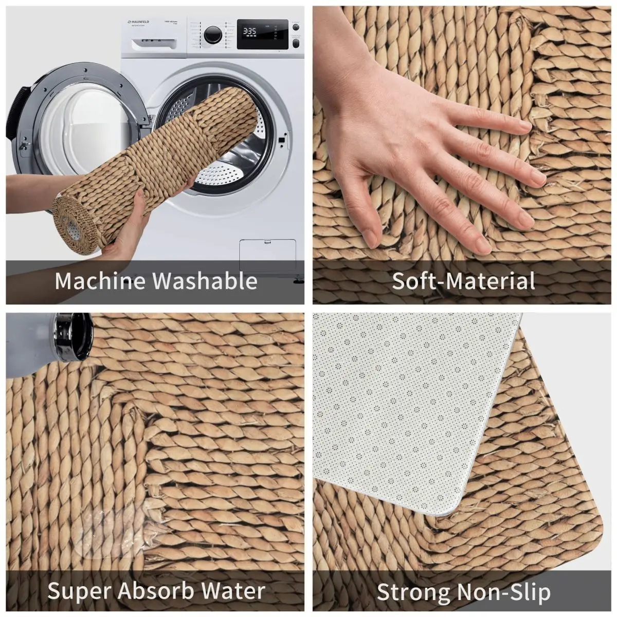 Jute Bath Mat Free Global Delivery