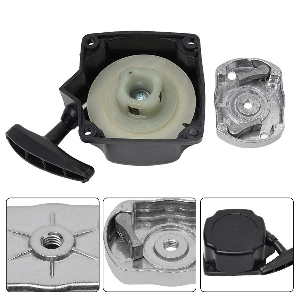 

Brushcutter With plate Replacement Tools For 47cc 49cc engine Pull Starter Lawnmower Plastic Recoil Accessories