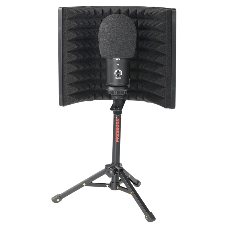 FREEBOSS Condenser USB Microphone Metal Cardioid Computer Recording Mic Live Gaming Streaming Broadcast Karaoke CM18 For Youtube usb microphone Microphones