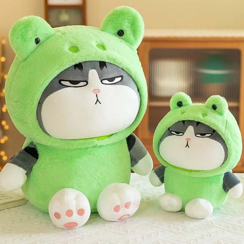 

Arrogant Plush Pillow Transformed Cat Sofa Decoration Cat Plush Toys Dressup Cat Plush Doll Stuffed Toys Plush Animal Toy