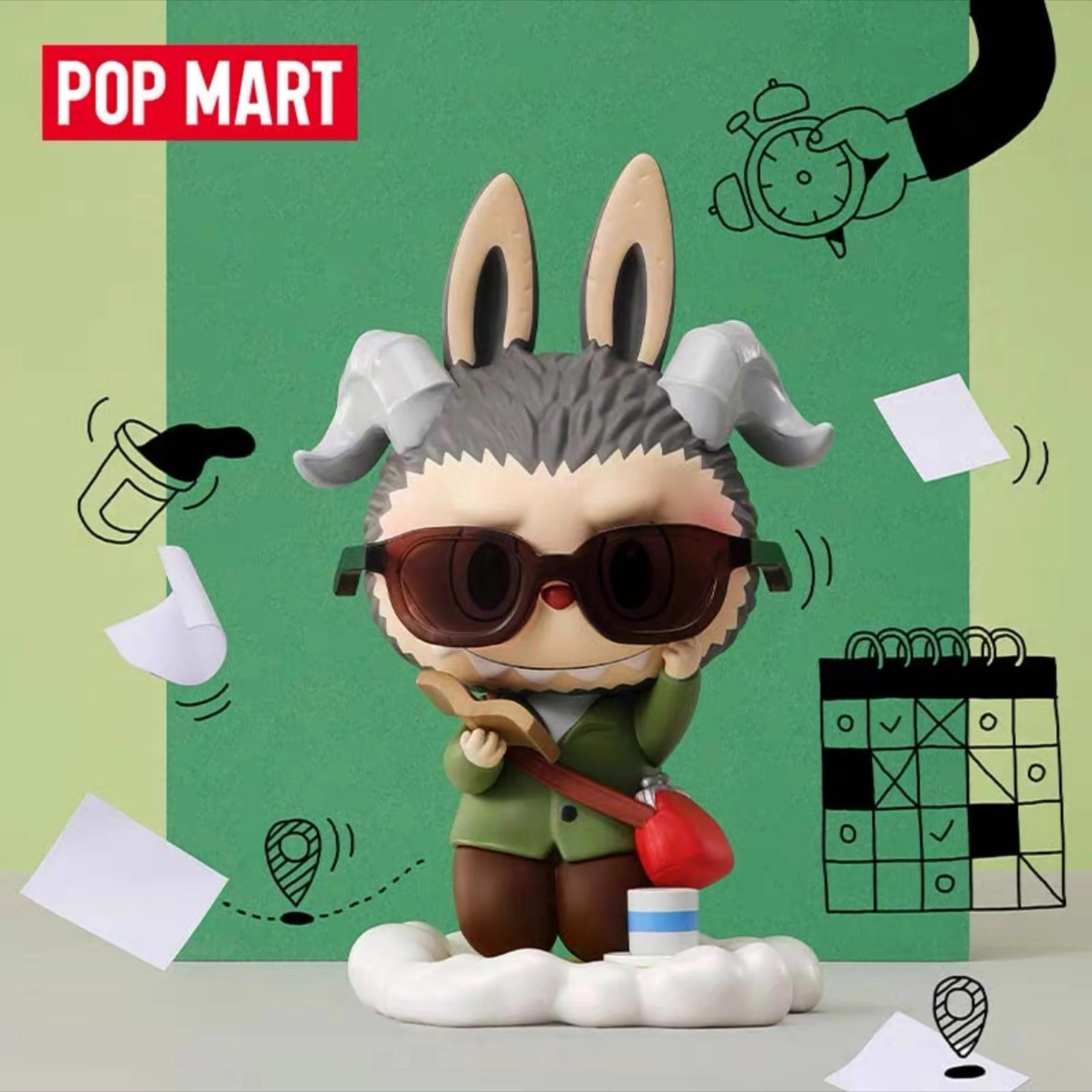 Pop Mart The Monsters Constellation Themed Blind Box Monster Labubu Ornament Kawaii Doll Trendy Mystery Box Toys Gift Toys