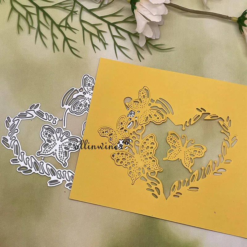Fustelle in metallo con angelo, stencil per scrapbooking fai da te