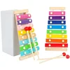 Wooden 8 Tones Multicolor Xylophone Wood Musical Instrument Toys For Baby Kids Wood Musical Instrument Toys Accessories 1